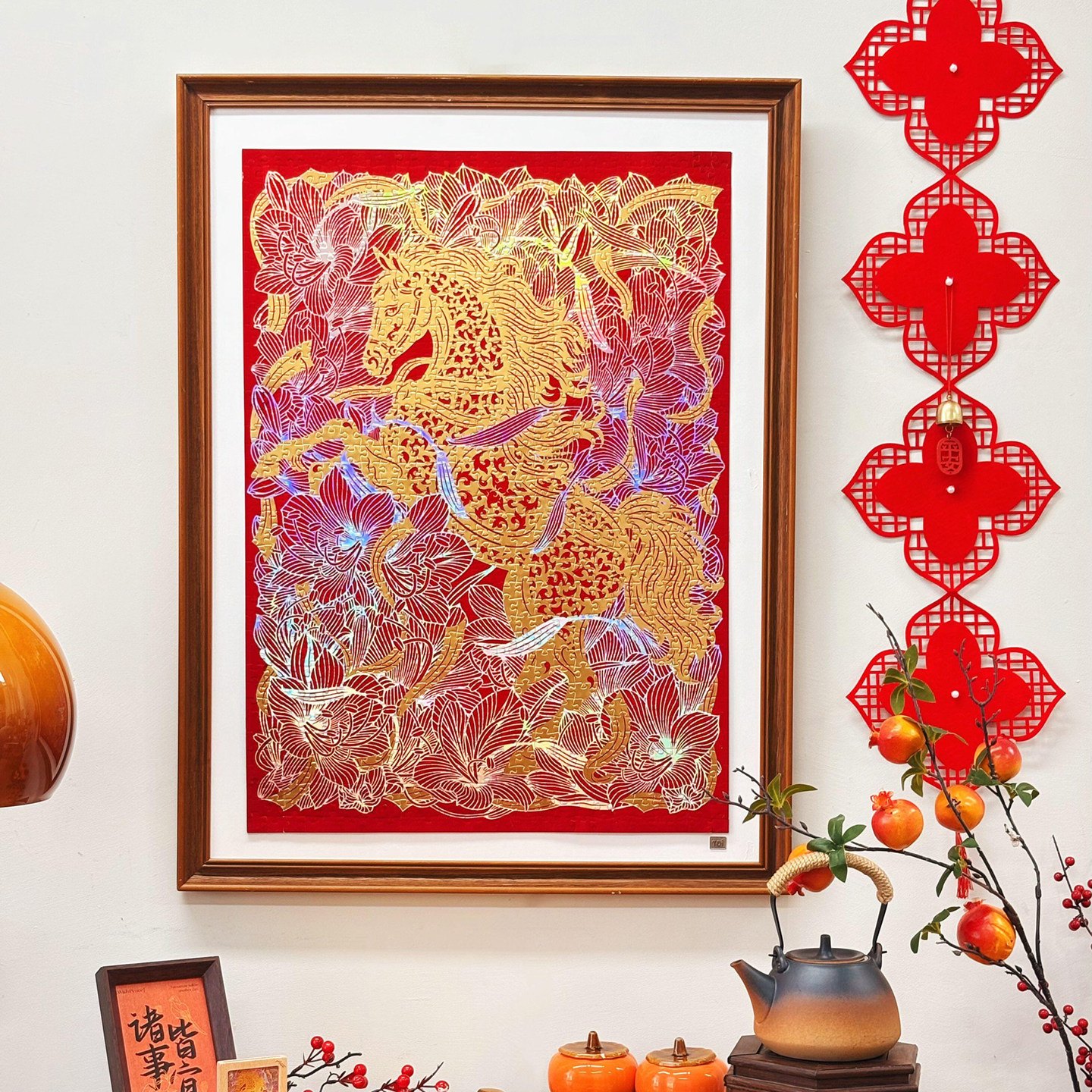 TOI图益拼图成人1000片手工diy玩具植绒烫金马年新年装饰马跃新程,玩具/童车/益智/积木/模型,拼图/拼板,淘宝优惠券,粉丝福利购,淘宝优惠卷