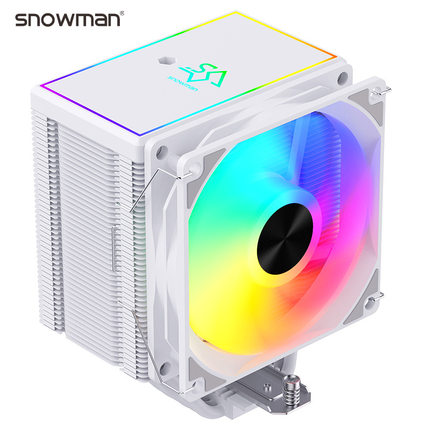 SNOWMAN冰曼6热管CPU散热器MT620大单塔1700台式机AM4AM5电脑风扇