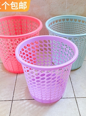 垃圾桶镂空纸篓大号批发学校宿舍家用卫生间垃圾桶筒废纸收纳筐子