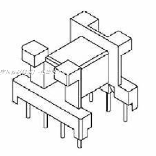 ee25磁芯变压器高频磁芯骨架