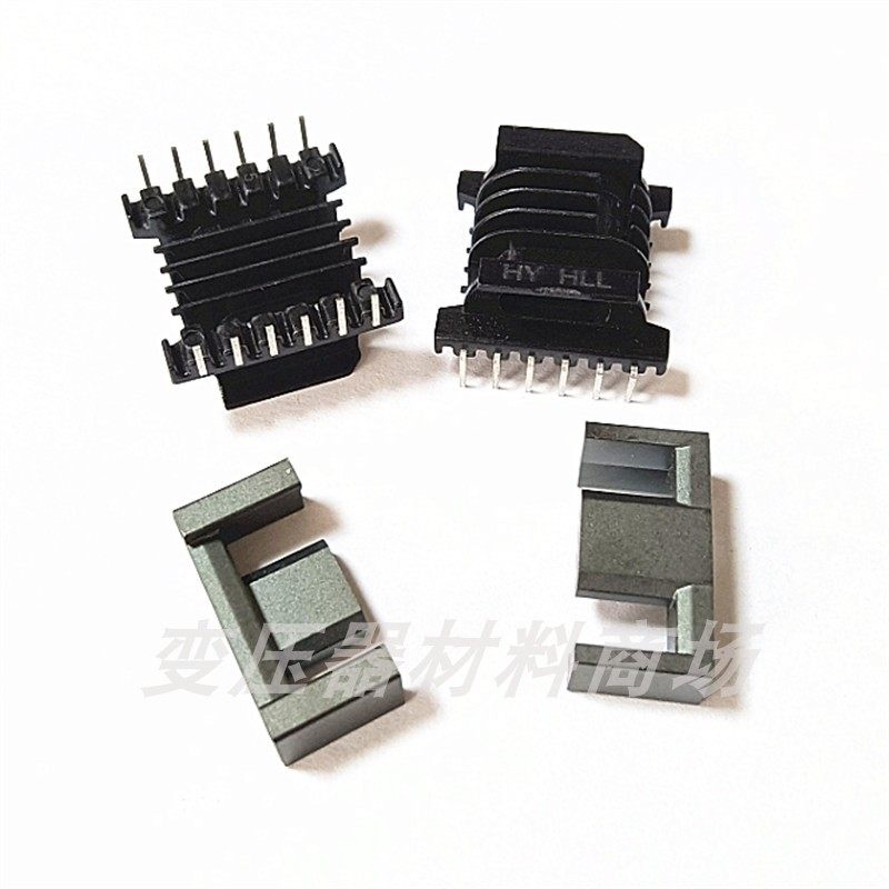 EPC25多槽卧式6+6针L脚骨架磁芯变压器电源磁芯骨架卧式,电子元器件市场,磁性元件/磁性材料,淘宝优惠券,粉丝福利购,淘宝优惠卷