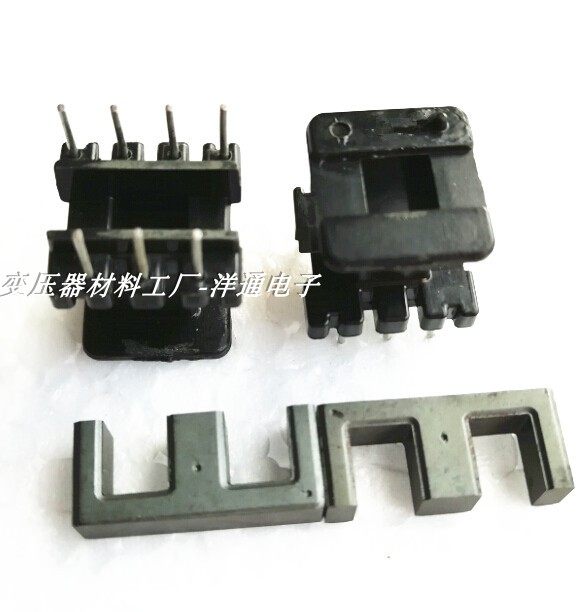 EE19高频干式变压器磁芯骨架磁芯立式3+4骨架磁芯配套