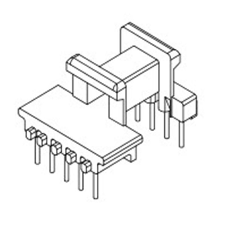 ef20变压器高频磁芯骨架卧式YT
