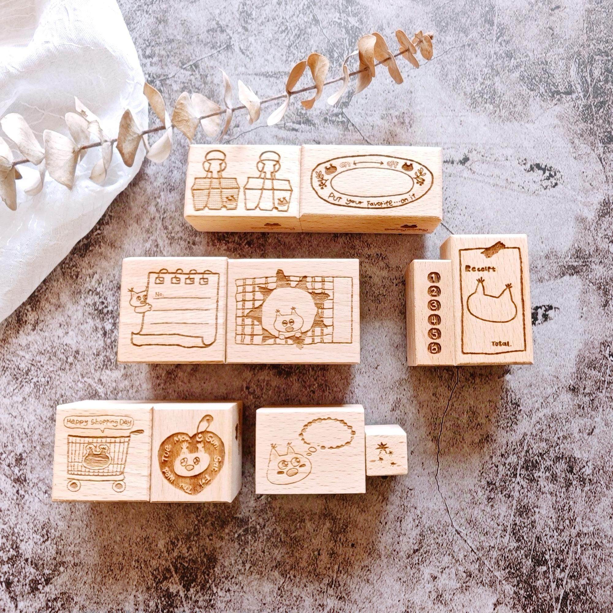 两只浣熊｜暴躁大萌萌《松松日常》手账印章图章日记本卡片 diy,文具电教/文化用品/商务用品,成品印章/学生用印/火漆,淘宝优惠券,粉丝福利购,淘宝优惠卷