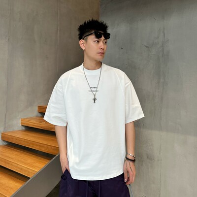 时尚定制极简百搭蝙蝠袖短袖T恤