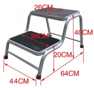 带扶手2步梯大型机器踏板爬梯宠物梯洗车凳仓库理货梯凳阳台爬高