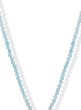 出口余正品crystal haze CH挪威小熊粉晶蛋白石海蓝绿东陵项链