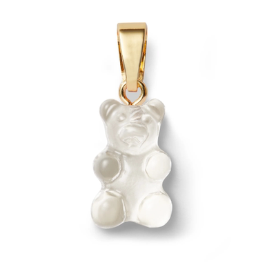 外贸crystal haze透明官同款出口单树脂小熊CH吊坠