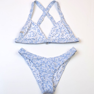 女款 小码 沙滩性感显瘦印花比基尼度假bikini泳装 澳洲品牌rhyt