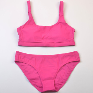 小众高端品牌LO**海边度假性感比基尼分体泳衣bikini