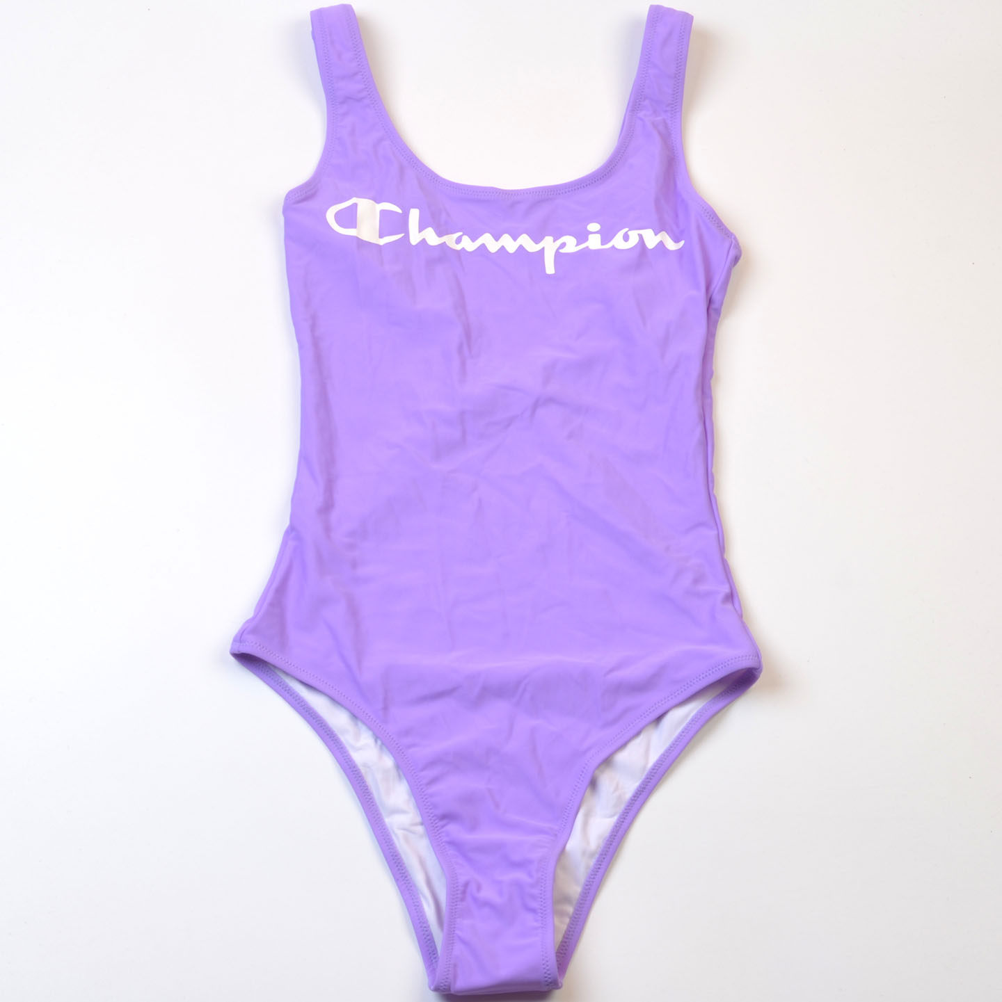 新款美国品牌大露背简约运动连体泳衣女游泳馆专用时尚显瘦泳装