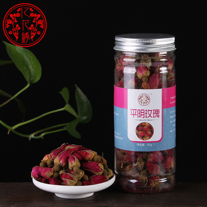 玫瑰花茶 天然干玫瑰 平阴玫瑰花茶花草茶花茶茶叶包邮罐装50克在类目 茶, 代用/花草/水果/再加工茶, 代用/花草茶中 - 来自Buy2taobao.com提供专业的淘宝代购服务