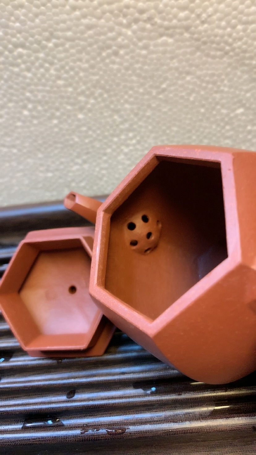 生砂朱泥笠六方150cc内推孔