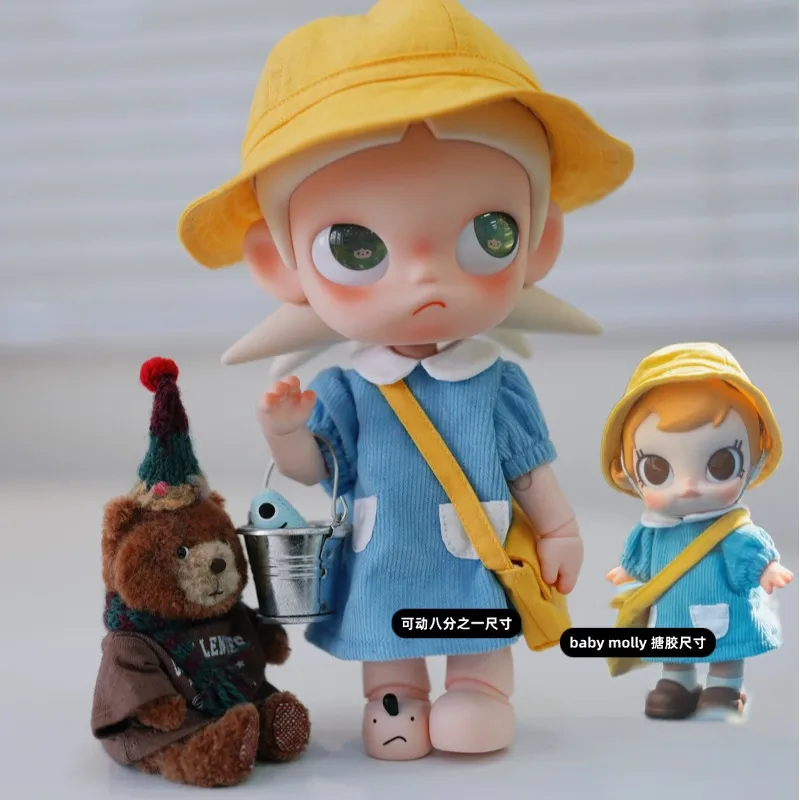 babymolly搪胶积极入冬系列zsiga嘎子娃衣套装着替八分小黄毛