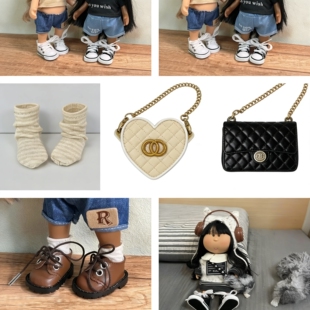 24cm娃娃鞋 子潮玩公仔bjd洋娃娃配件跨境现货工厂销 子土豆娃娃鞋