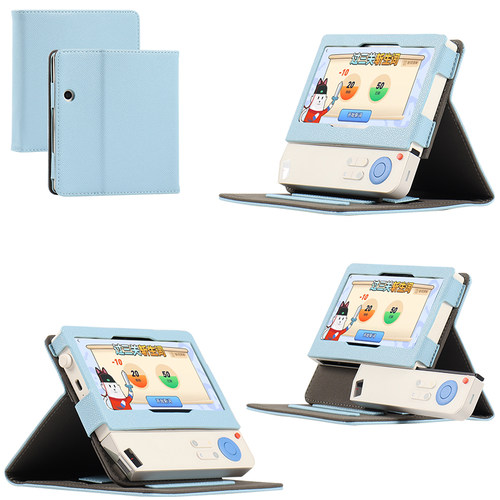 明枫适用于百词斩英语扫学机5.45英寸保护套BCZ-Click-01皮套全科大屏学词典笔二合一包边多档位支架防摔外壳