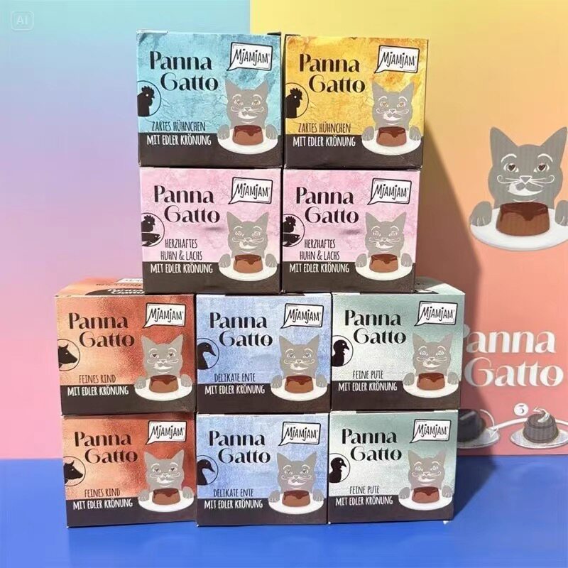 mj宠物猫咪鸡肉鸭肉猫餐盒