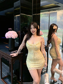 纯欲风海边度假网纱碎花收腰吊带连衣裙微胖显瘦女装 显瘦包臀裙