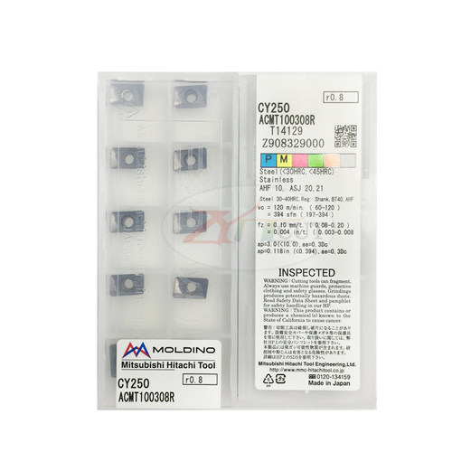 ASJ钻铣刀片 ACMT100308R/ADMT100308/12T308L/APMT160408L CY250