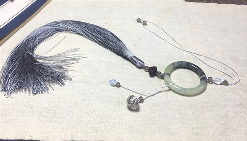 原创现货汉服配饰玉环宫绦腰佩腰带玉镯古风玉佩流苏挂件古装禁步