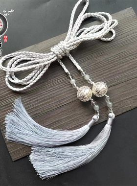 宫绦腰绳古风汉服清心宫铃腰带