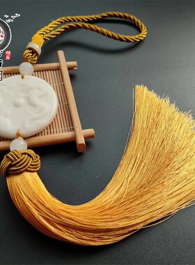 汉服配饰流苏腰佩龙凤呈祥玉佩