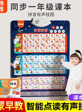 有声挂图汉语拼音字母表墙贴