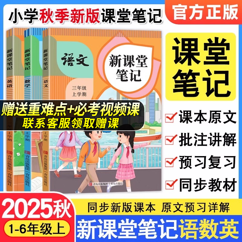 2025新天才豆新课堂笔记