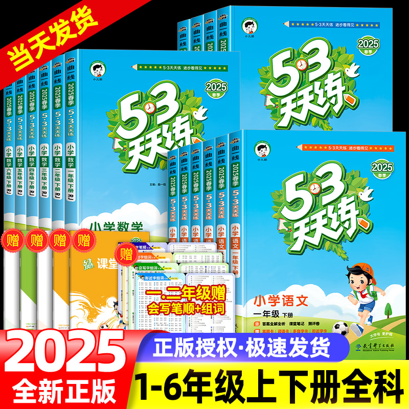 2025秋新版小学53天天练小学