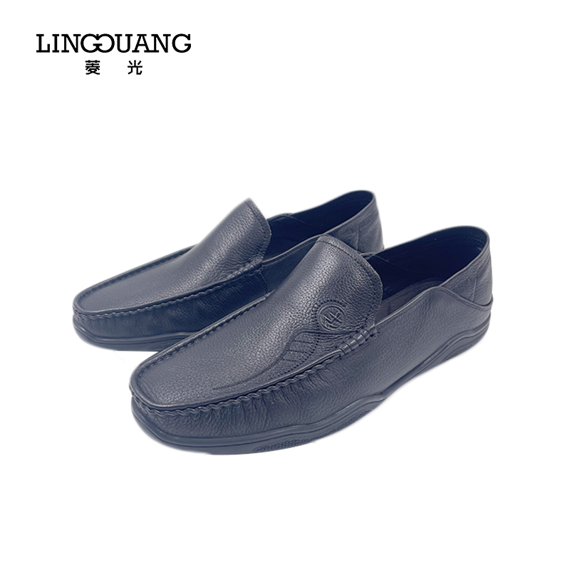 一脚蹬透气A43KT391爸爸鞋软面