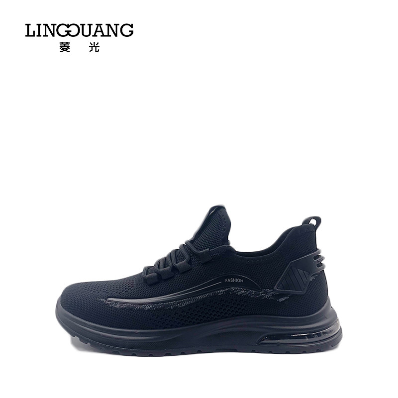 休闲舒适散步织布运动鞋轻质软底