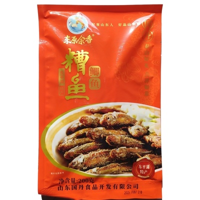 东平湖糟鱼鲫鱼真空熟食香辣即食