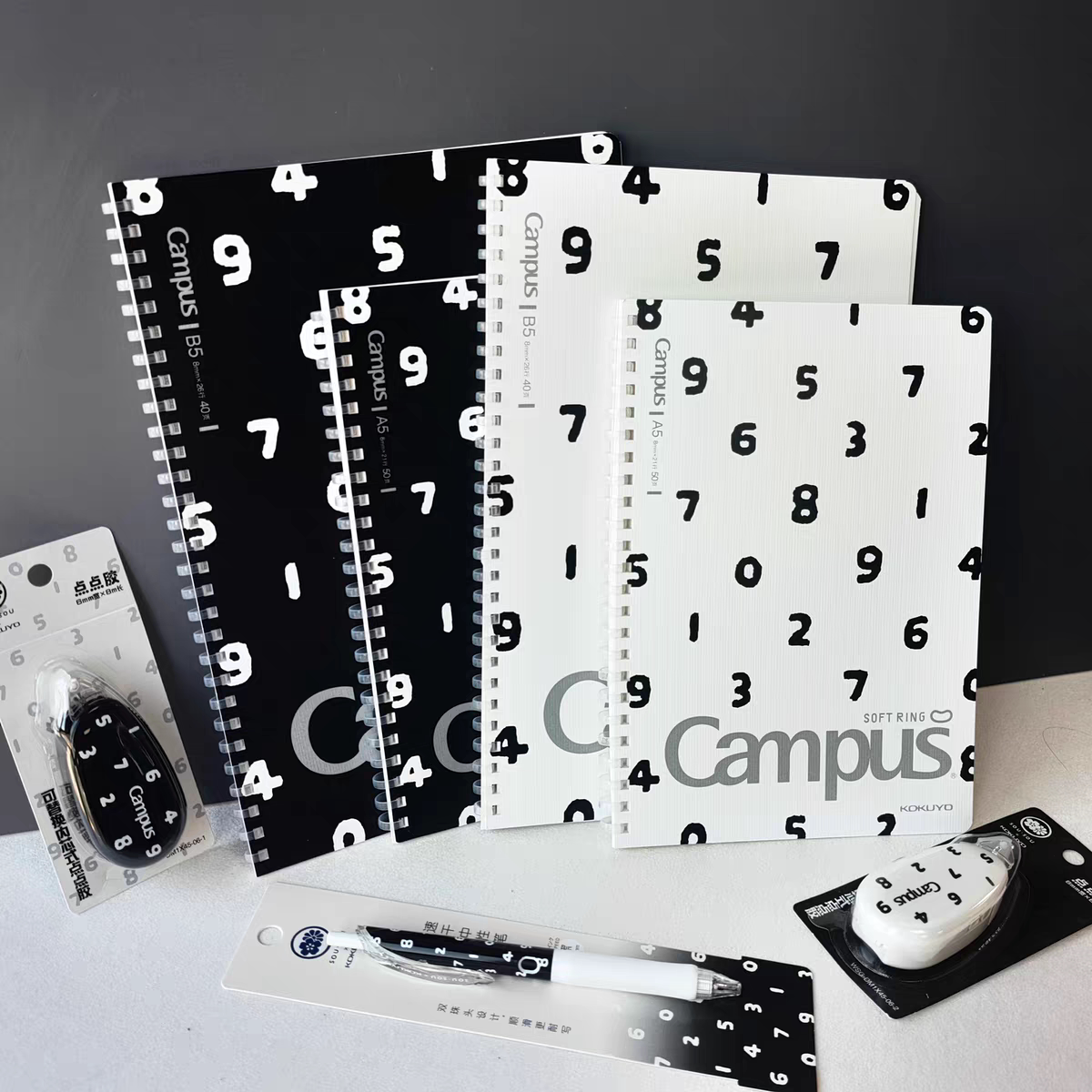 KOKUYO国誉Campus软线圈笔记本图片
