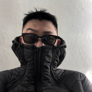 【羽绒服】轻熟风连帽排骨羽绒服男冬季保暖防风宽松棉衣韩系穿搭