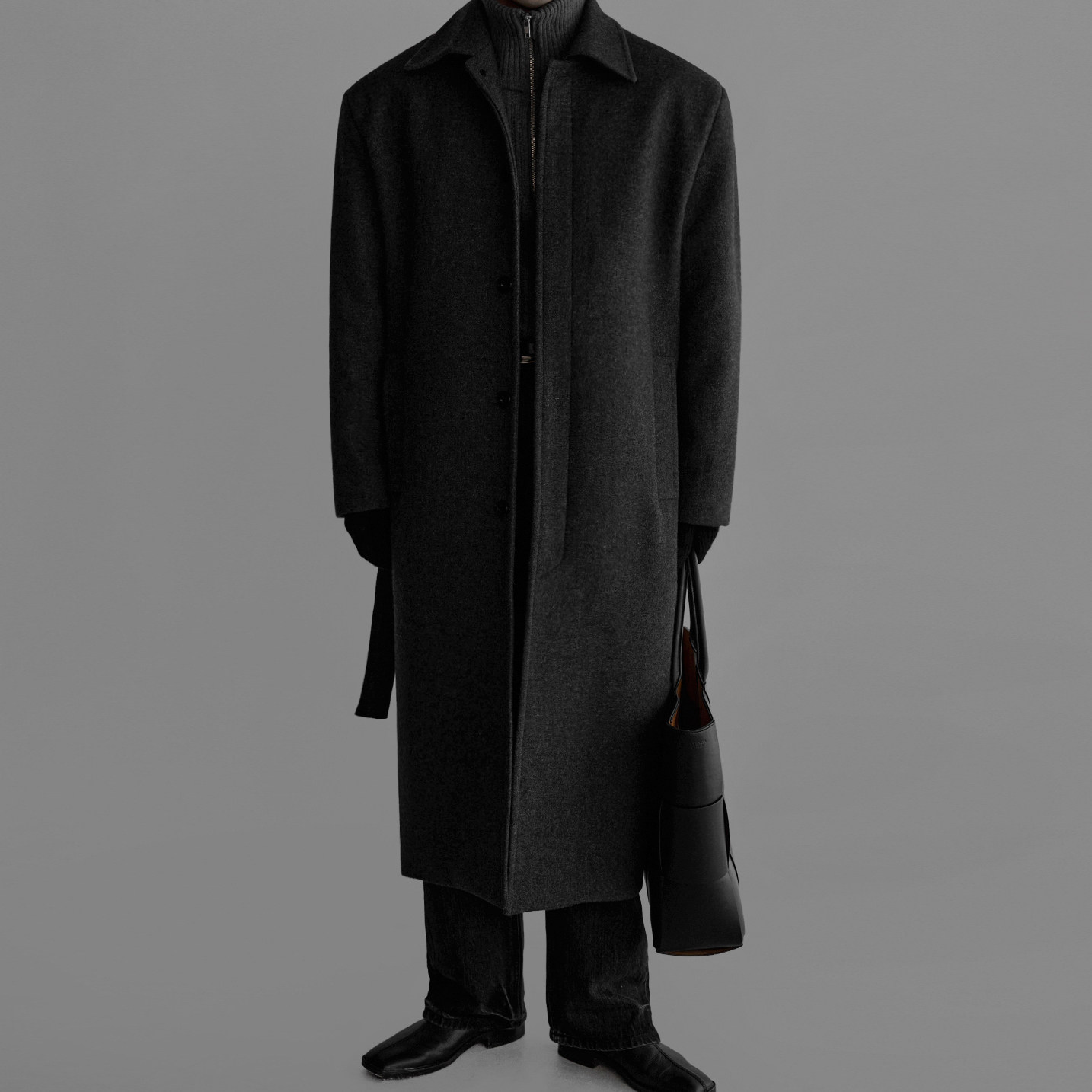 MRCYC老钱风翻领H型毛呢大衣男冬季保暖加厚呢子外套韩系通勤穿搭,男装,毛呢大衣,淘宝优惠券,粉丝福利购,淘宝优惠卷