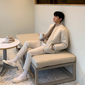 夹克外套宽松棉服 加厚韩系潮流棉袄子秋冬装 MRCYC短款 棉衣男冬季