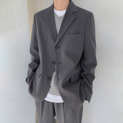 MRCYC春秋季宽松休闲轻熟风西服