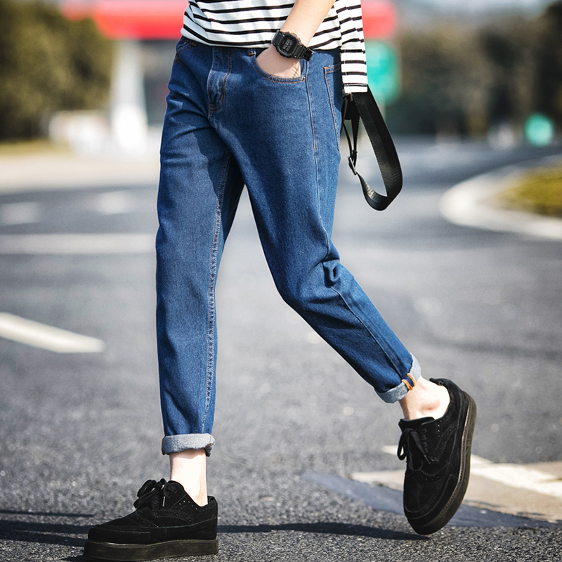 Jeans pour adolescent Sarouel en CVC pour printemps - Ref 1485664 Image 4