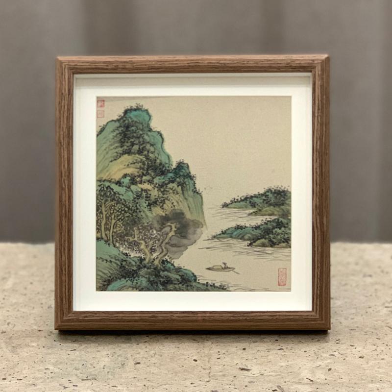 国画山水画水墨国画手绘真迹