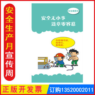 正版开发票 安全无小事 违章零容忍 全国安全生产月班组建设宣教知识百科小手册口袋书咨询资料l
