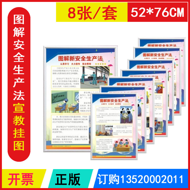 图解安全生产法宣教挂图