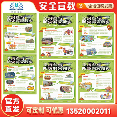 全民参与防灾减灾救灾知识挂图
