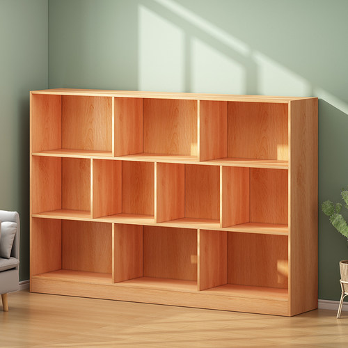 书架落地简易收纳置物架