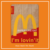 6苹果9.7迷你65 19ipad pro11保护套带笔槽平板10.2 创意M记潮2021新款 10.5寸气囊壳18 air4 1三折式