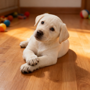 拉布拉多幼犬听话温顺大骨架家养健康活体工作犬不掉毛大型犬幼崽