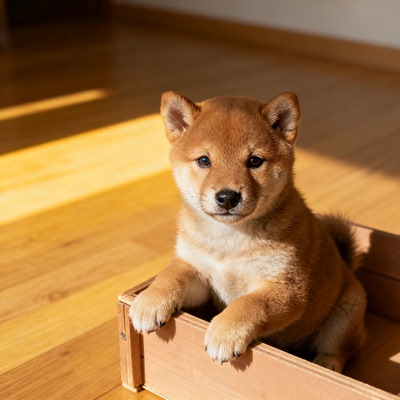 小型犬活体小狗狗短毛赤色可爱狗