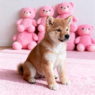 柴犬幼犬活体高智商狗日本小狗狗超萌家养豆小看家狗赤色中型犬狗