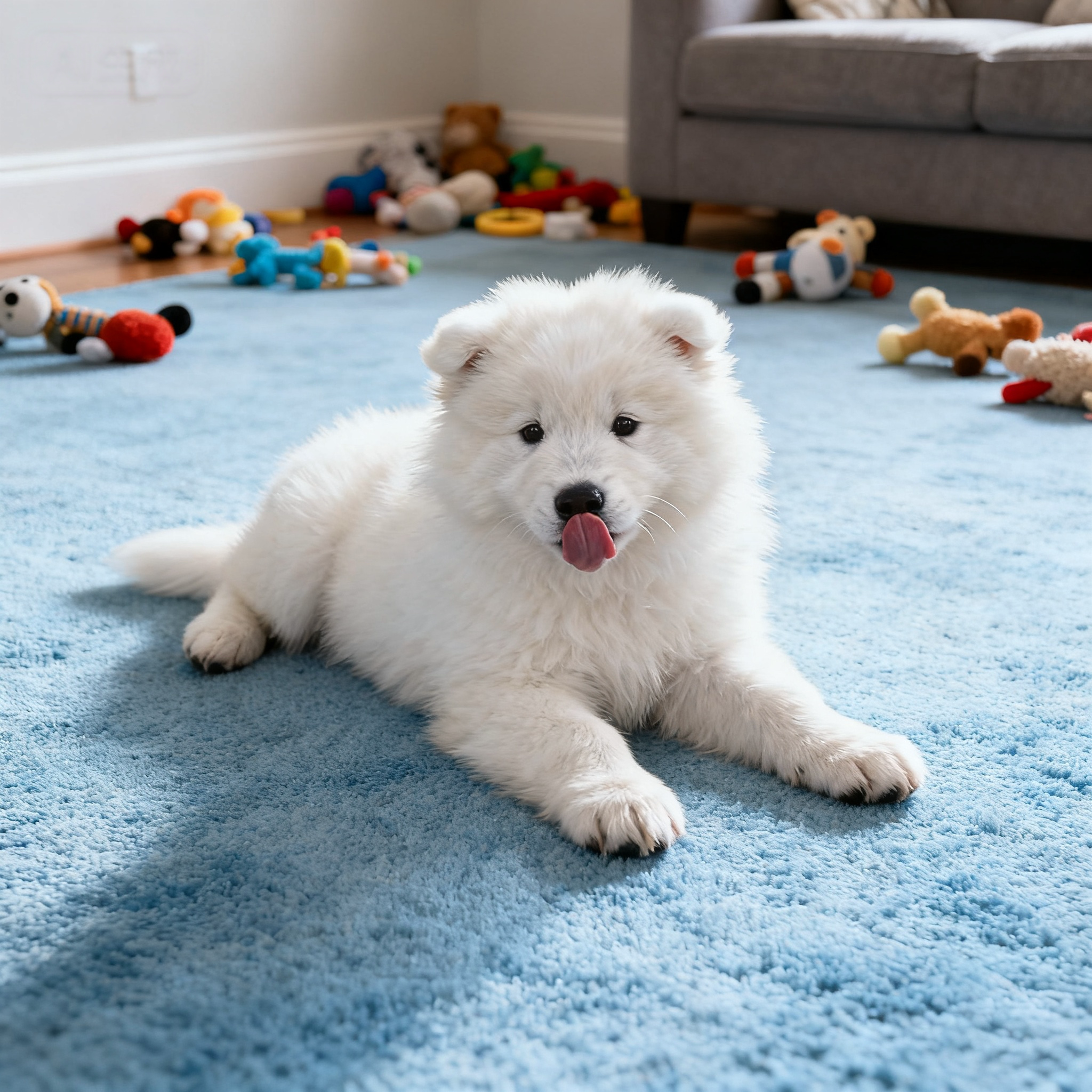 萨摩耶幼犬幼宠狗幼崽活物白色宠物狗纯白陪伴犬便宜大骨架圆脸狗
