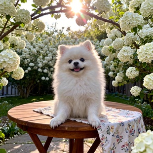 博美幼犬袖珍狗宠物狗小体精品白网红小长不大幼崽犬黄色活体便宜