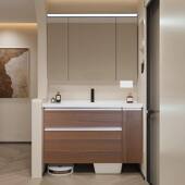 79大收纳浴室柜89抽屉带拉篮洗漱台陶瓷一体洗手洗脸盆99 119 109